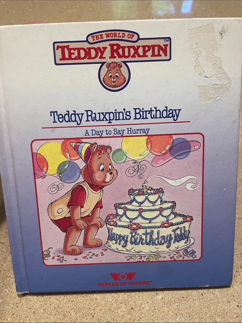 Teddy Ruxpin’s Birthday Storybook - Blue